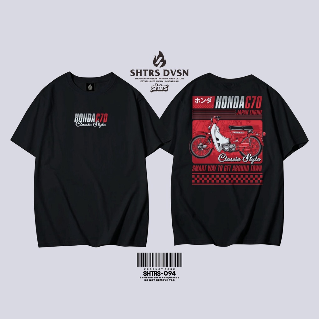 Kaos C70 DISTRO HEREX Kaos C70 CLASSIC Baju C70 Racing