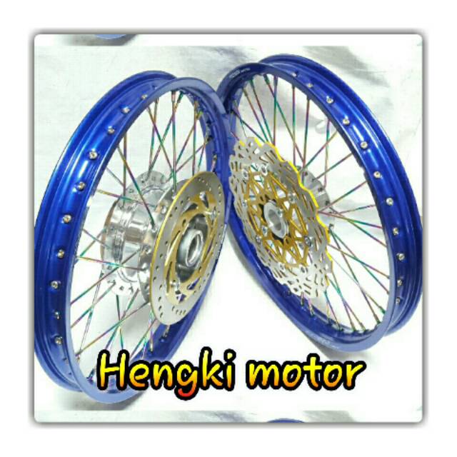 Velg ninja RR dan R warna biru