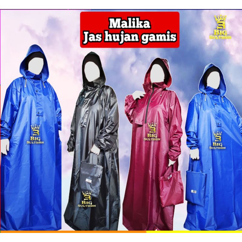 Grosir jas hujan Gamis JUMBO