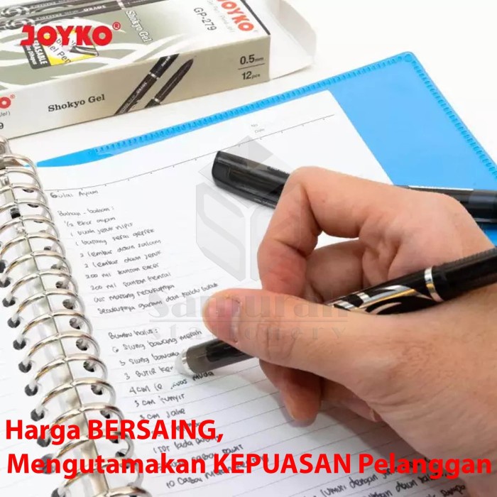 

Promo Erasable Gel Pen Joyko Shokyo Gp 279 / Pulpen Gelpen Gp-279 Bisa Hapus Bagus