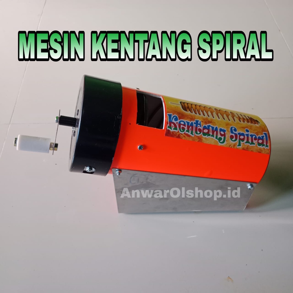MESIN KENTANG SPIRAL UKURAN 4" MULTIFUNGSI //MESIN KENTANG ULIR// MESIN KENTANG SPIRAL