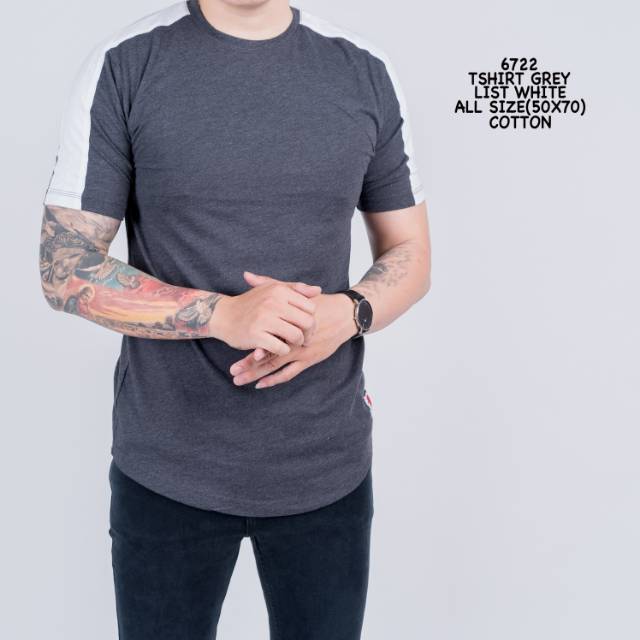 Tshirt List White/Black