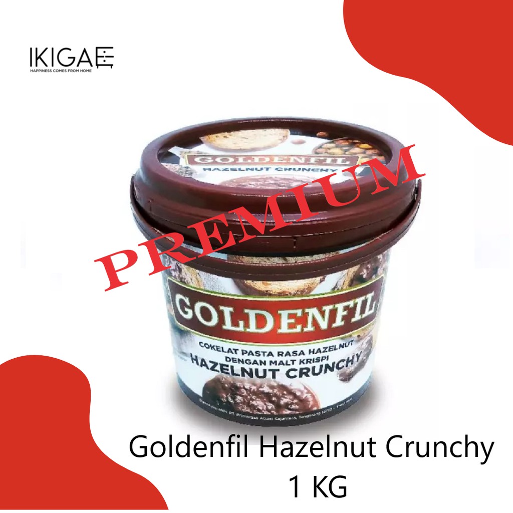 GOLDENFIL HAZELNUT / KACANG CRUNCHY (PREMIUM !!!)