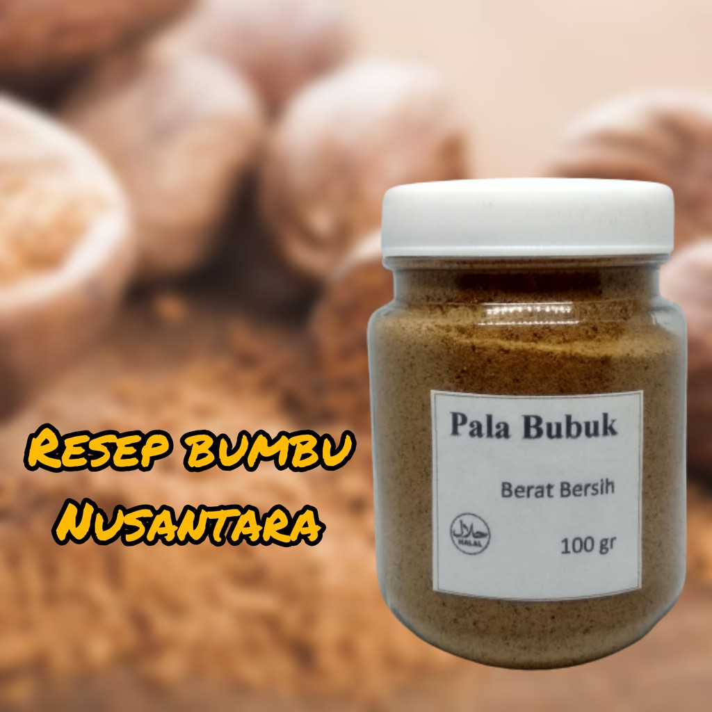 

Bumbu Biji Pala bubuk 100gr NUTMEG POWDER original