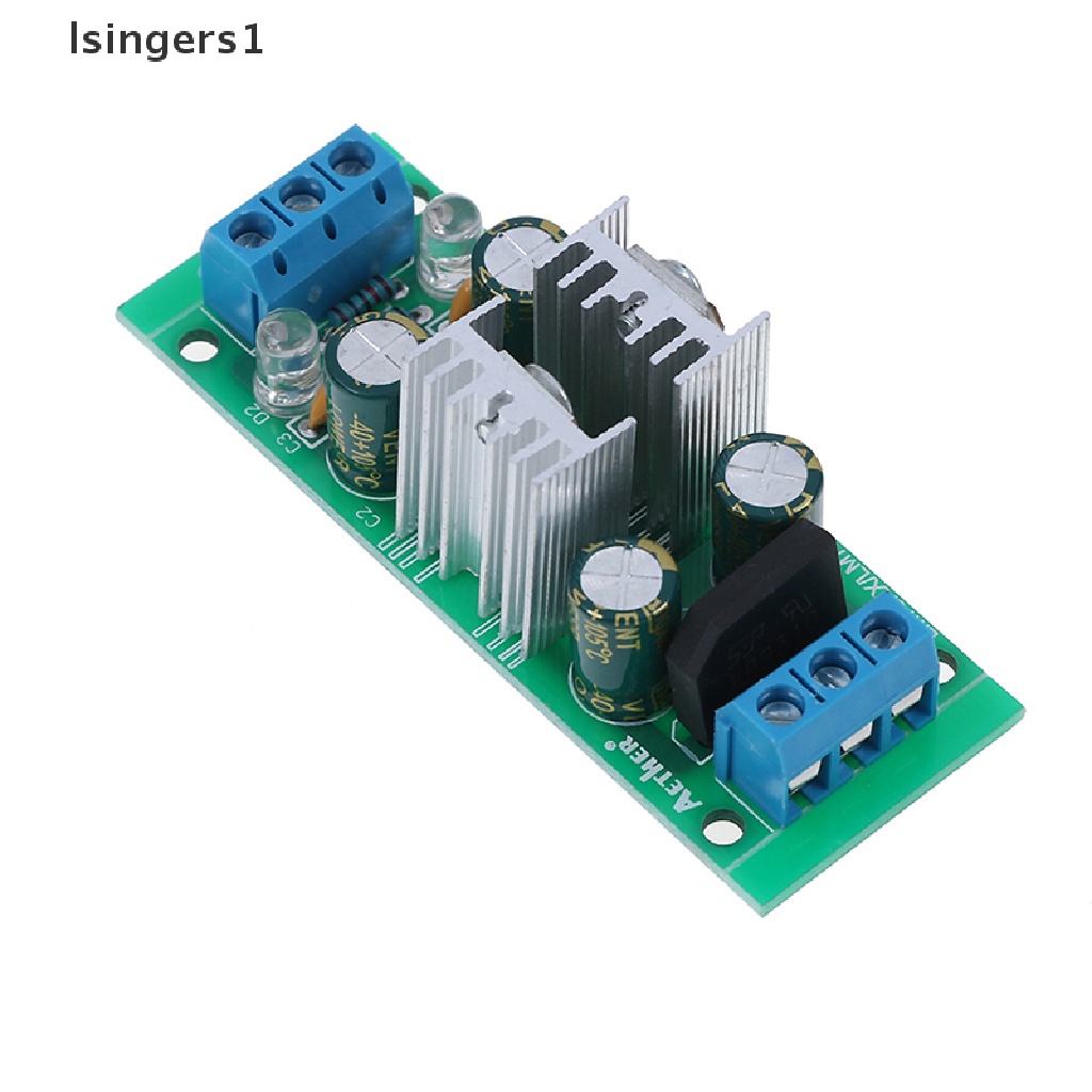 (lsingers1) Lm7812 + LM7912 regulator power supply dual voltage 12V