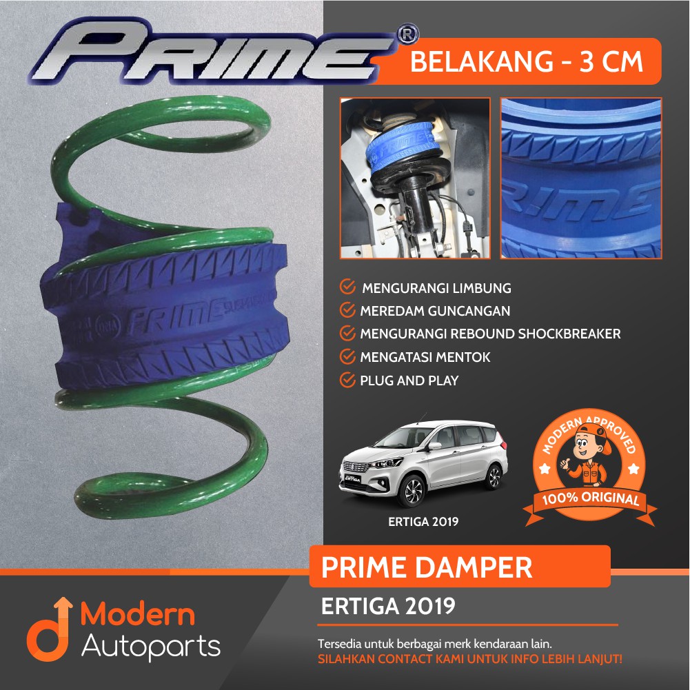 PRIME Damper / Spring Buffer ERTIGA 2019+ Belakang 3 cm