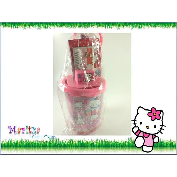 

TERMUURAAH, Stationery / Study Set ATK Alat Tulis Belajar Karakter Hello Kitty 2 .