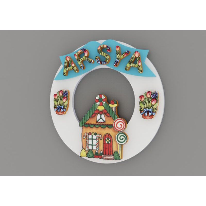 HIASAN DINDING / PAPAN NAMA / KAMAR ANAK