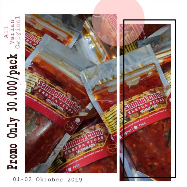 

Sambel Homemade by Dapur Mamih Jogja