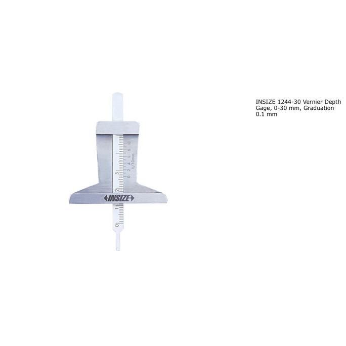 

Jangka Sorong Vernier Depth Gage 0-30Mm Insize 1244-30