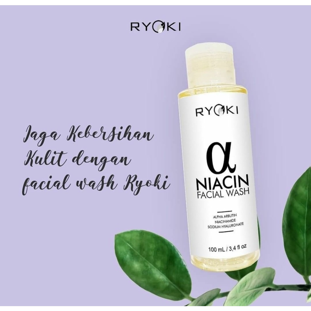 Ryoki Niacin Facial Wash Original BPOM