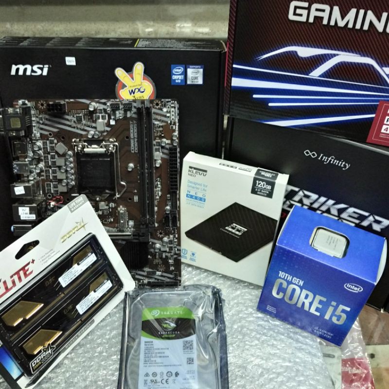 PC CORE I5 10400F/16GB/VGA 4GB/SSD120