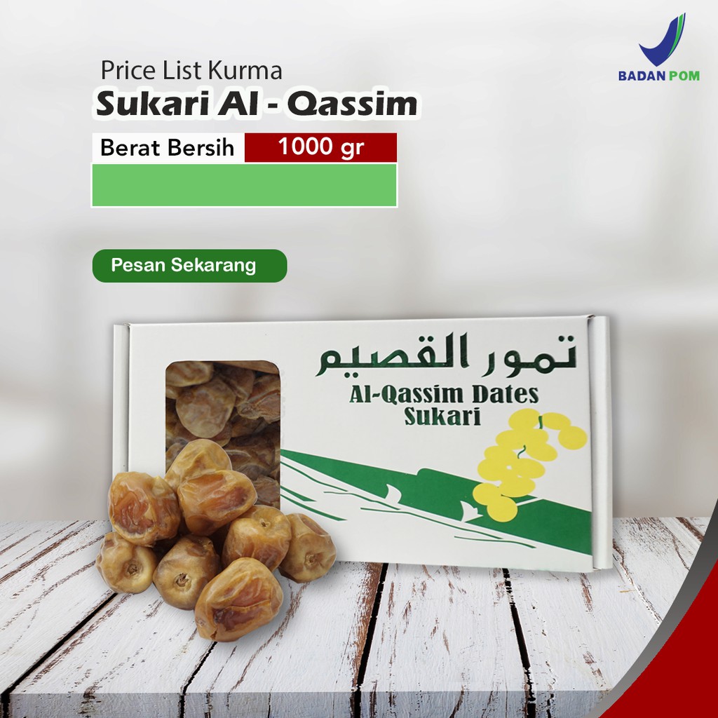 

Kurma Sukari 1 kg qualitas premium