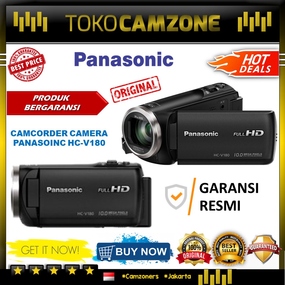 Handycam Camcorder Panasonic HC-V180  HC V180  V180