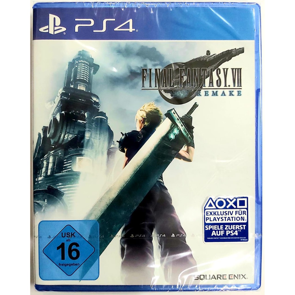 BD PS4 Final Fantasy VII Reg 2