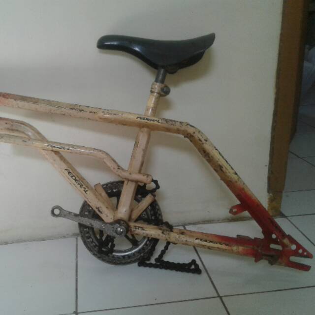 Frame Bmx jadul hexagonal
