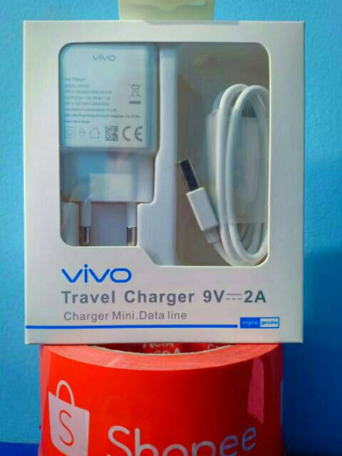 Charger VIVO Original 100% Fast Charging 9V-2A / Charger Vivo V11 V9 V7 V5 V5max V3max Y71 Y83 Y91