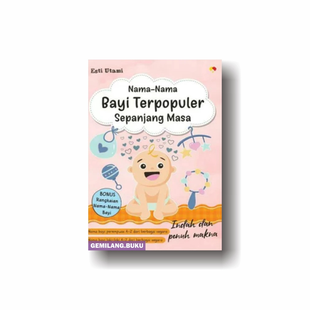 Jual Buku Nama-nama Bayi Terpopuler - Esti Utami - Charissa Publisher ...