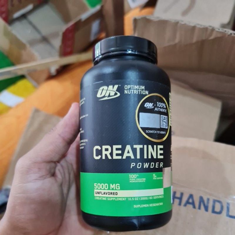 Jual On Optimum Nutrition Creatine Monohydrate Creatin Hci 300 Gram