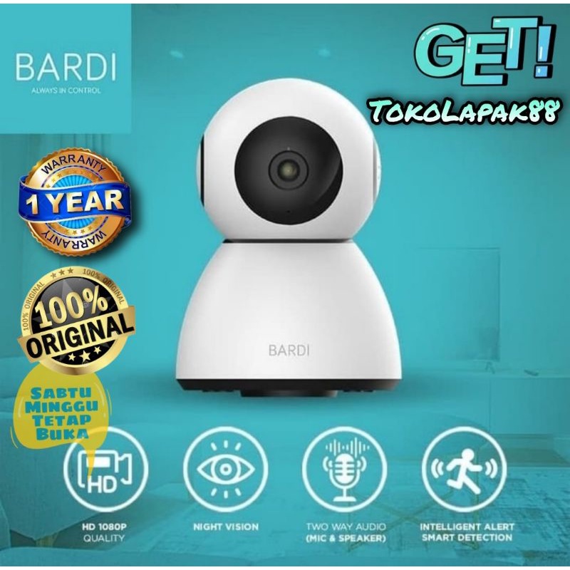 Jual BARDI CCTV Smart iP Camera Bardi Cctv Indoor Memory Card Shopee