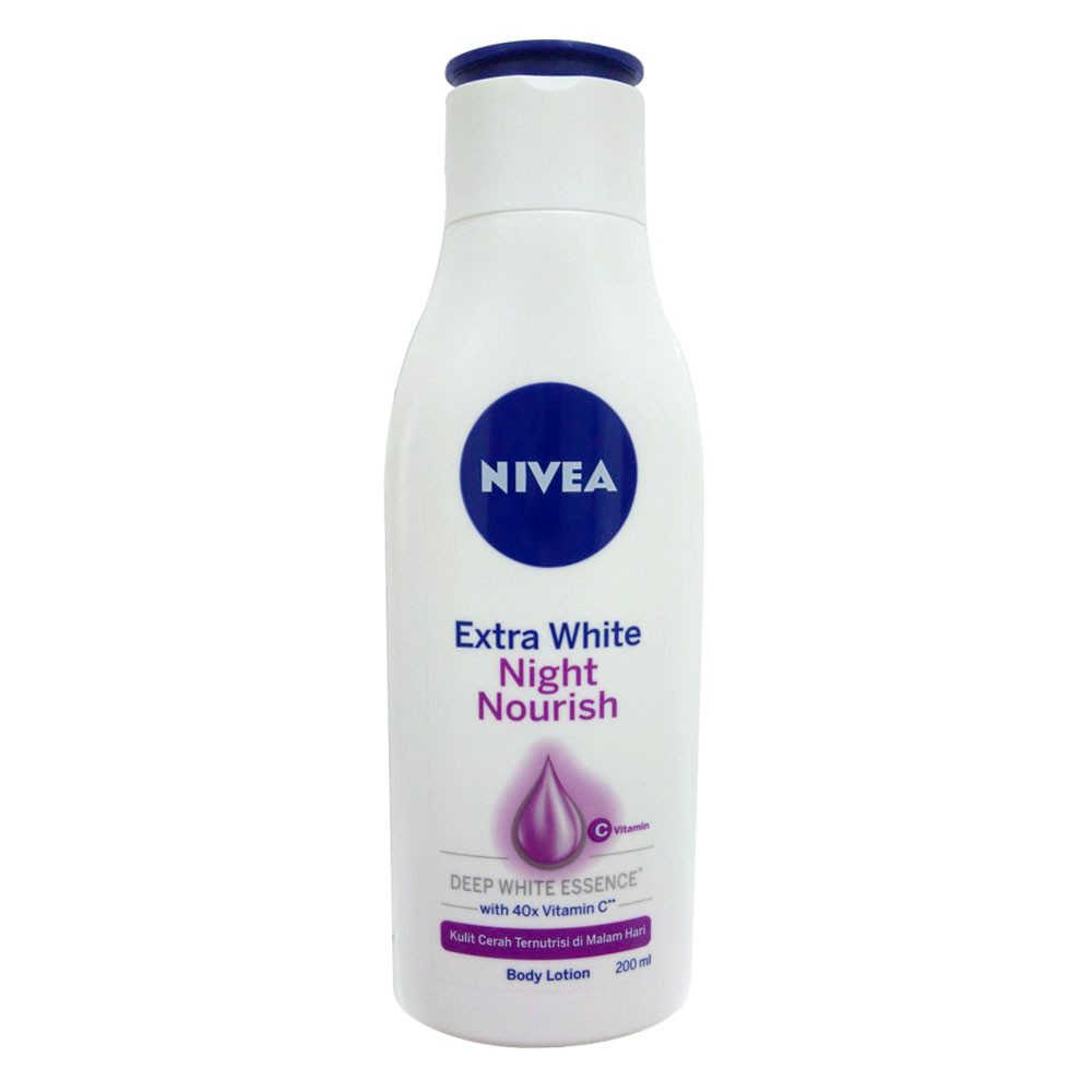 Nivea Extra White Night Nourish Body Lotion 200ml