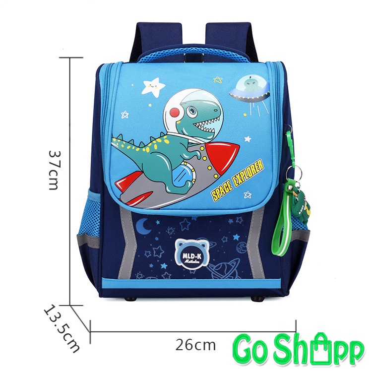 Tas Sekolah Anak Import Premium High Quality Terbaru - Tas Ransel Anak Motif Karakter Lucu -  Tas Ransel Anak Sekolah SD - Tas Anak Karakter Unicorn - Tas Anak Karakter Dino - Backpack Anak Sekolah Unisex [BK22]