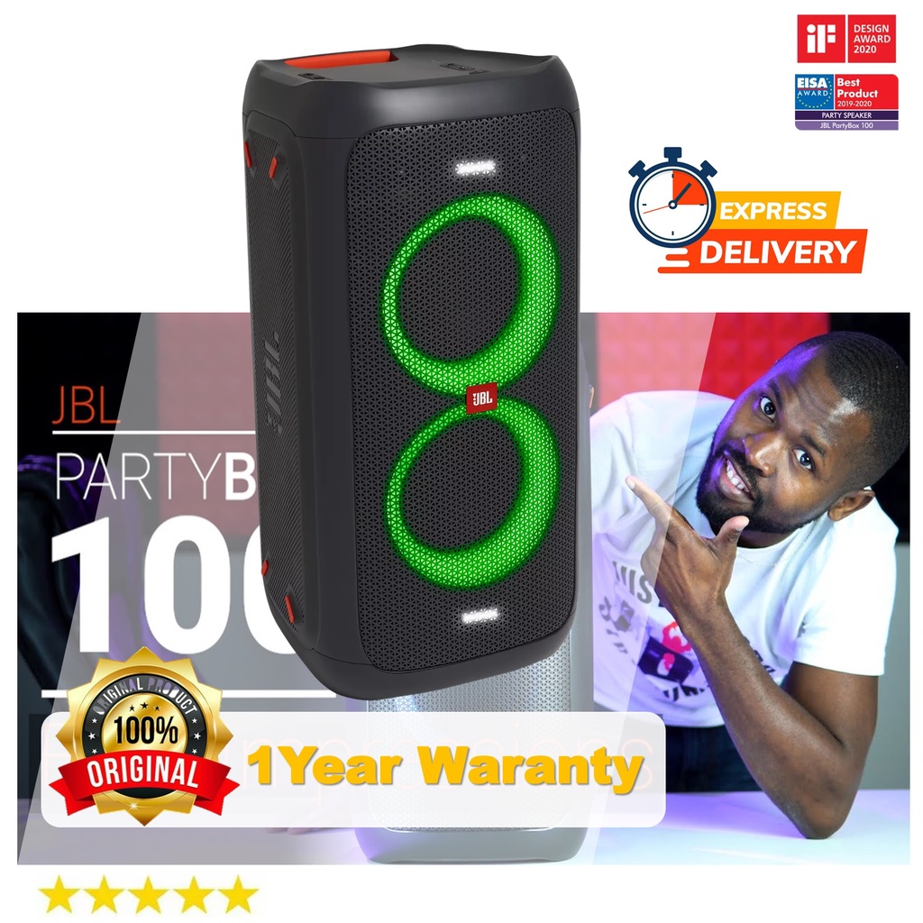 Jual JBL Partybox 100 Partybox100 Party Box PA Speaker Original