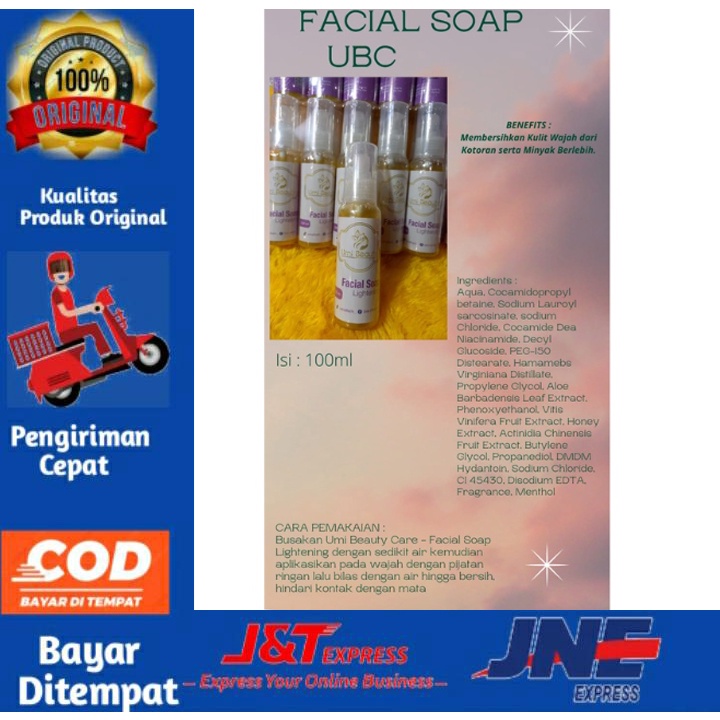 FACIAL SOAP UBC || UMI BEAUTY CARE || UMI AL FATIH