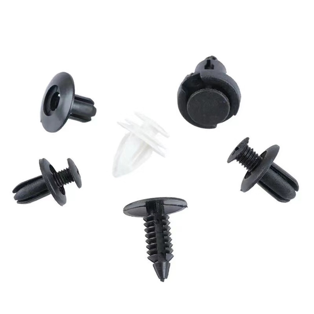 QUINTON Car Accessories Car Rivet Fasteners Door Car Retainer Kit Auto Fastener Clip Panel Fender 100pcs Plastic Rivets Car Bumper Vehicle Retainer Rivet Car Fastener Kit