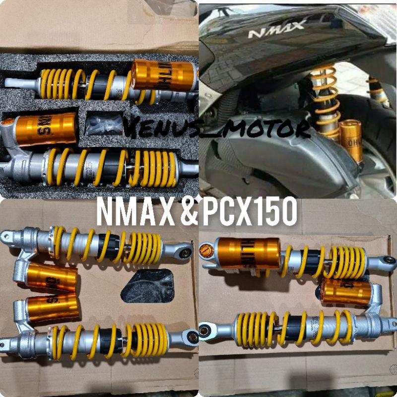 shock nmax tabung bawah shockbreaker nmax pcx variasi tabung shock nmax model KTC