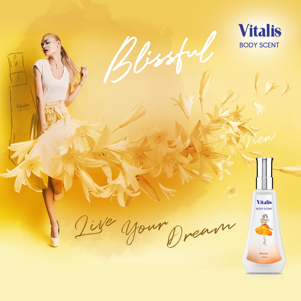 VITALIS BODY SCENT LONG LASTING &amp; SKIN FRIENDLY