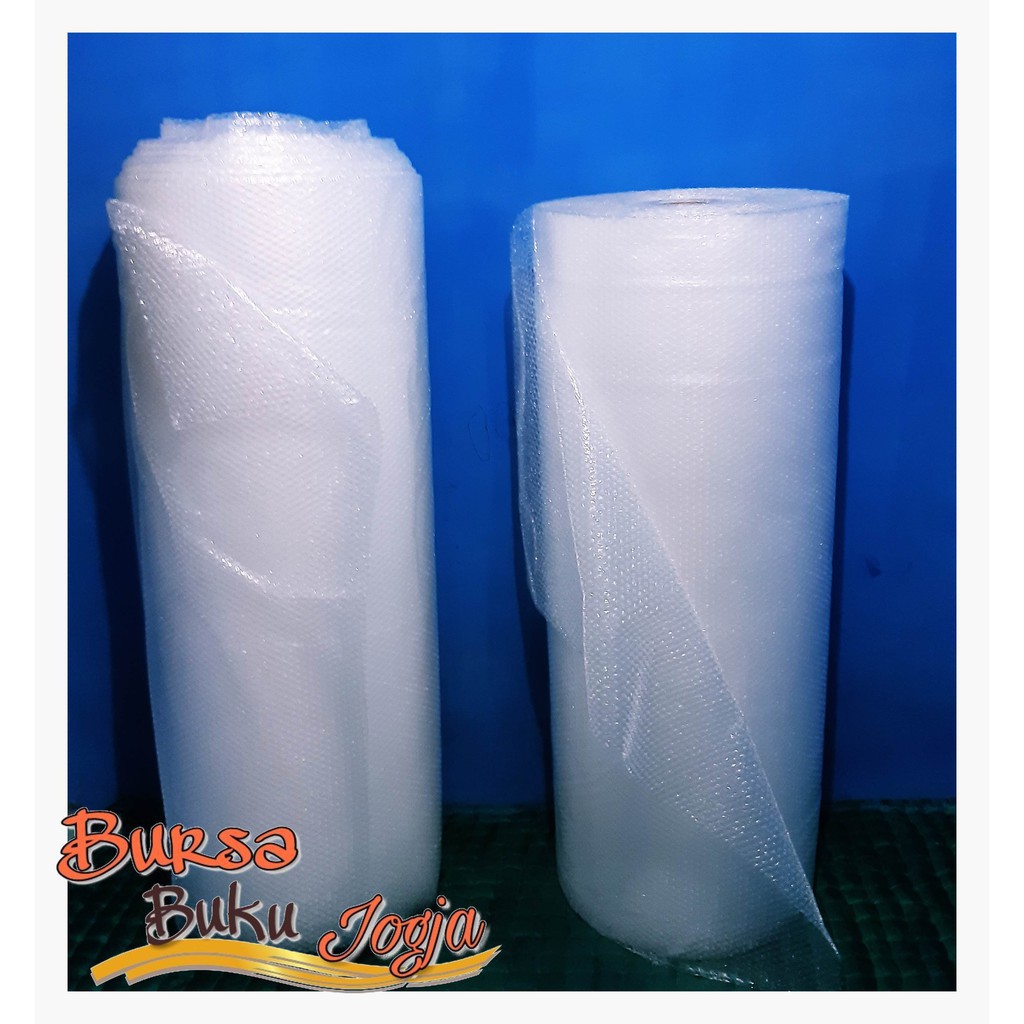 

Bubble wrap untuk tambahan packing - Bubble wrap ukuran 100cm untuk 5-6 buku agar aman dan savety