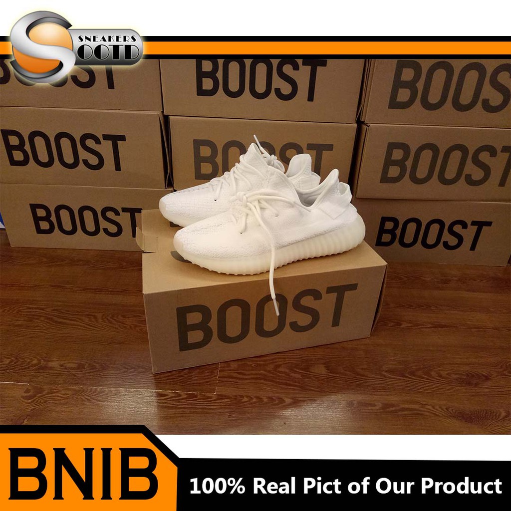 Adidas Yeezy boost 350 v2 season 4 - putih putih