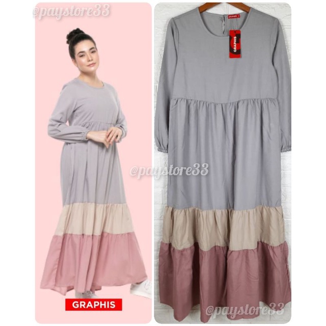 GAMIS GRAPHIS WANITA ORIGINAL