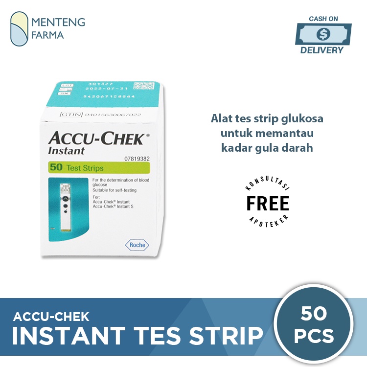 Accu-Chek Instant 50 Test Strip - Tes Strip Gula Darah