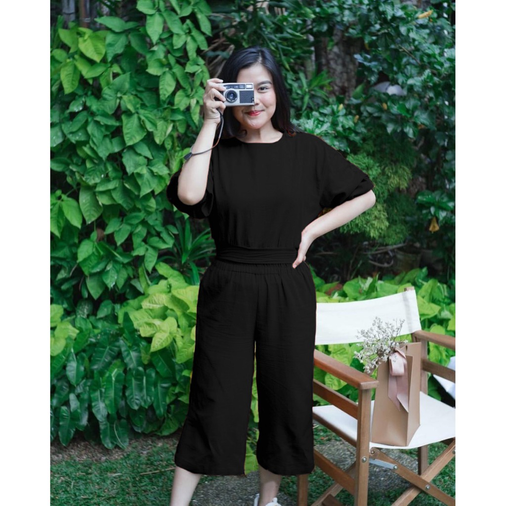 SET NOVA - Setelan Wanita Premium (baju dan celana) allsize fit to XL- Hk-21-3
