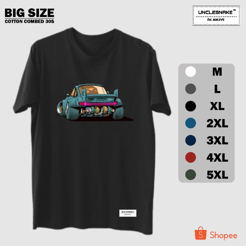 BAJU JUMBO PRIA BIG SIZE COTTON COMBED 30S OVERSIZE UKURAN M L XL XXL XXXL 4XL 5XL 6XL 7XL KAOS PRIA