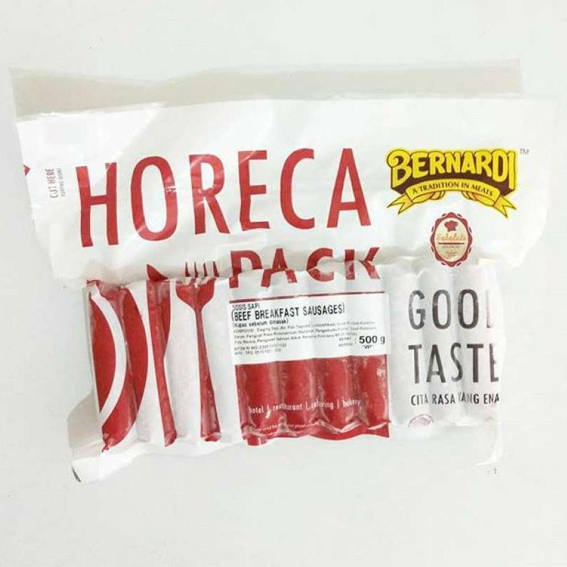 

Bernardi Horeca Beef Breakfast Sausage / Sosis Sapi Bernardi / Sosis Sapi - 500 gr