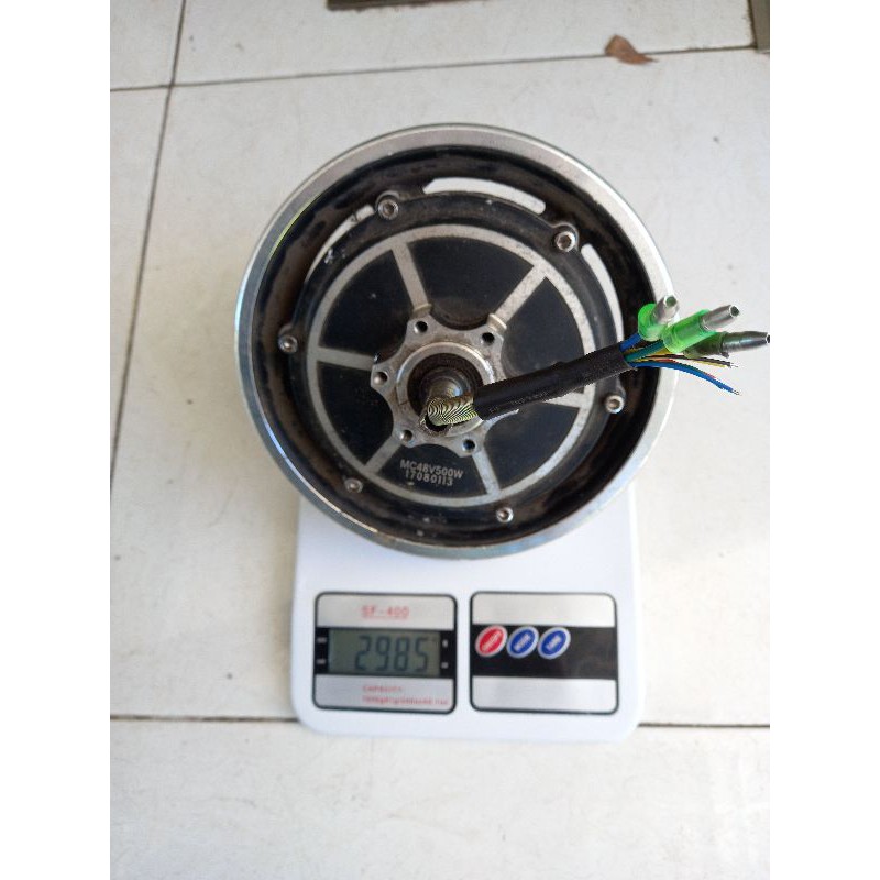 BLDC 10INCH SCOOTER LISTRIK 48V 500WATT