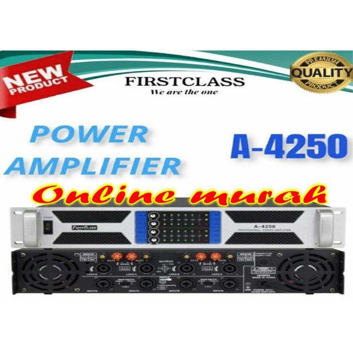 Power Amplifier FirstClass A 4250 A4250 4CH First Class original
