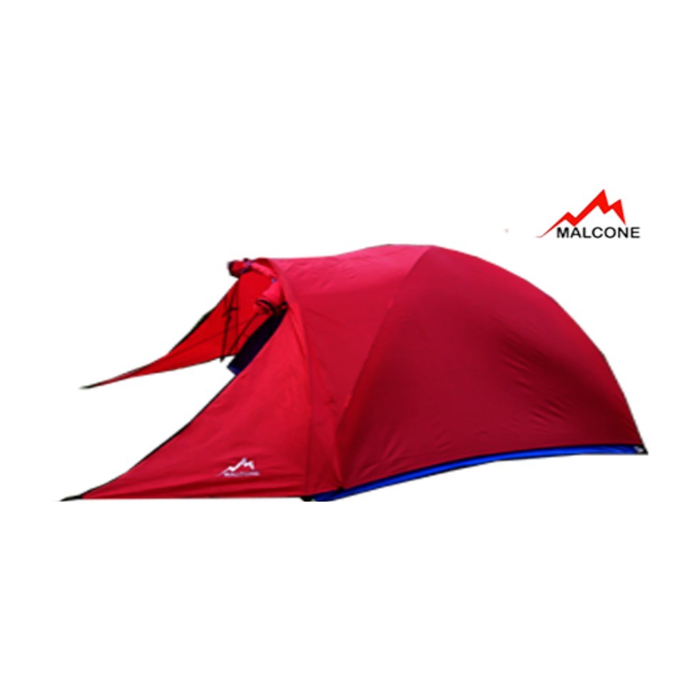 TERMURAH DomeTenda Camping kapasitas 4/5 orang Double layer  snile Malcone Bonus 1 tas tenda kemping