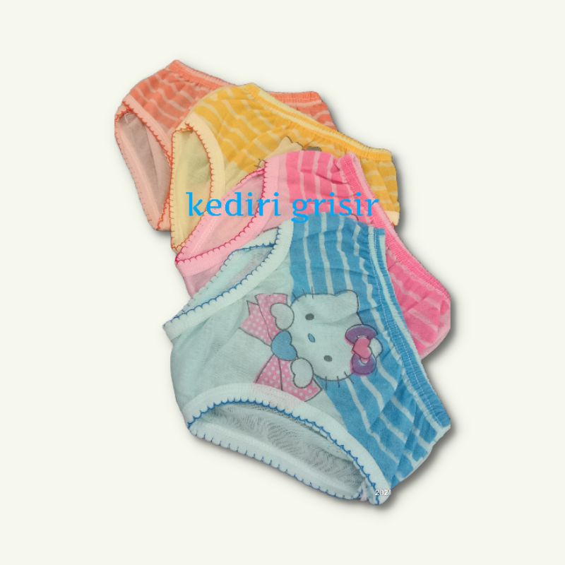 12 pcs celana dalam anak perempuan hello kitty