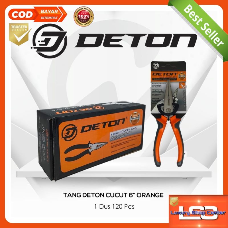 Tang Deton tang kombinasi tang cucut tang potong ukuran 6 inch anti karat berkualitas