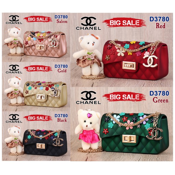 BAG CHANEL D3780 TAS WANITA TAS IMPOR TAS CEWEK TAS BATAM