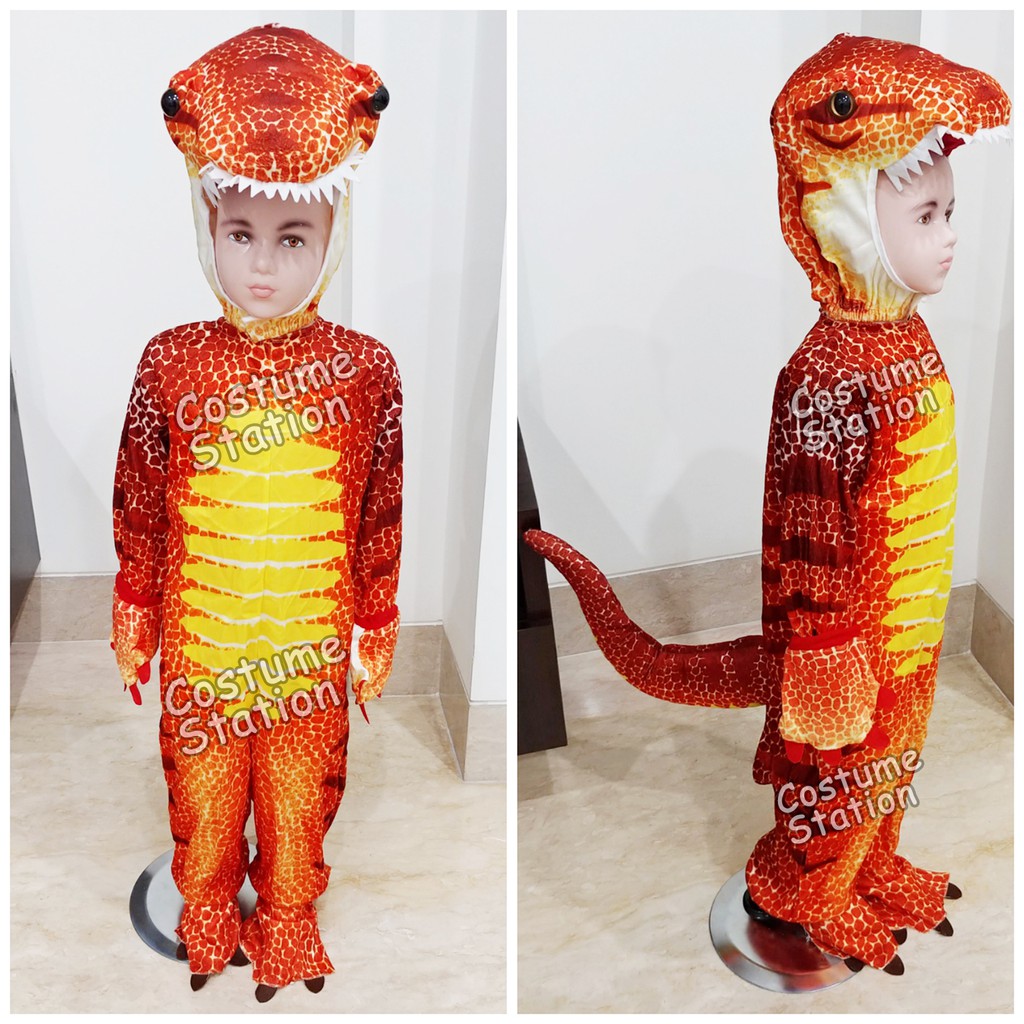 Kostum Dinosaur T-rex / Costume Dinosaurus Red Trex, Dino T rex