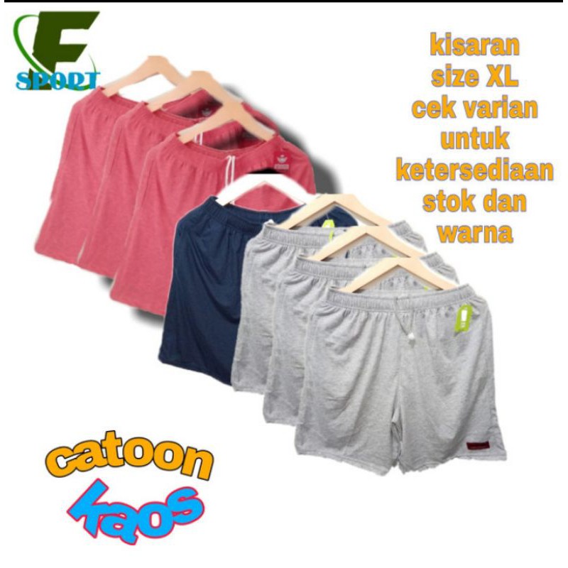 CELANA PENDEK PRIA KATUN KAOS ADEM Shopee Indonesia CELANA PENDEK PRIA KATUN KAOS ADEM Shopee Indonesia