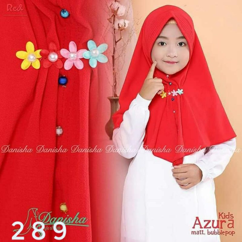 jilbab anak tanggung / jilbab azzura bubble