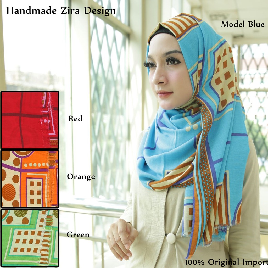 PASHMINA JUMBO KATUN RAWIS PREMIUM ZIRA COLLECTION [D-BO]