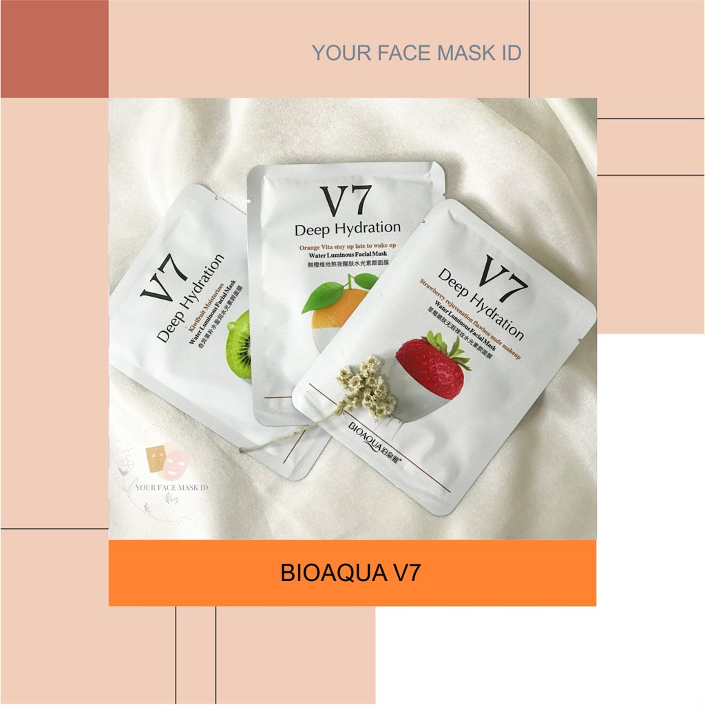 BIOAQUA DEEP HYDRATION V7 SHEET MASK