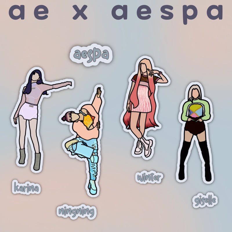 

Æ X AESPA STICKER [READ DESCRIPTION‼️]
